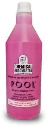 Pool - Detergente Universale Superconcentrato – Sgrassatore Professionale Multiuso Made in Italy – 1 litro