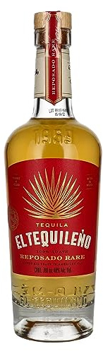 El Tequileño 1959 Reposado Rare Tequila 70cl, 40% ABV | 100% Estate Grown Blue Agave, Super Premium Rare Reposado, Aged in Large American Oak for 6 Years |