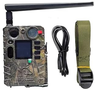 BolyGuard 4G Wildkamera Handyübertragung mit SIM 37MP 4K HD Wildkamera mit Bewegungsmelder Nachtsicht Wildtierkamera Tierkamera