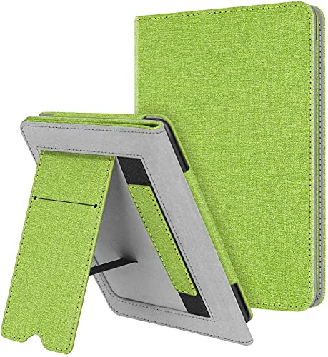Hülle für 6 Zoll Kindle Paperwhite 5./6./7./10. Generation in 2012-2018, (Modellnummer: EY21/DP75SDI/PQ94WIF), Standfähiges Schutzhülle mit Handschlaufe