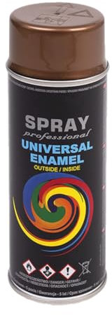 VE-INDUSTRIES Metallic Universal Lackspray | 400ml Dose | Kupfer, Gold, Silber | Sprühfarbe | Acryllack (Kupfer metallic)