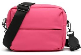 MISAKO Poofi bolso bandolera pequeño acolchado en nylon Mujer - Poofi Fucsia 15 X 19 X 8 cm