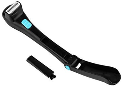 TOVINANNA Elektrischer Rückenrasierer Für Männer Mit Ergonomischem Griff Körperhaarentferner Akku-Betrieben Rückenhaarentfernung do-It-Yourself Pflege Für Glatte Haut