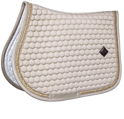 Kentucky - Schabracke Glitzer Band Springen beige