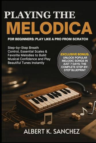 PLAYING THE MELODICA FOR BEGINNERS: PLAY LIKE A PRO FROM SCRATCH: A Step-by-Step Guide to Mastering the Melodica, Building Essential Skills, and Unlocking Your Musical Potential Perfect for Beginners