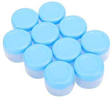 Wangcmcol per Flaconi Cosmetici Vuoti, Materiale Plastico di Qualità, Sicuro ed Ecologico, Set 20 Pezzi per Conservazione di Creme e Gel per il Viso, Uso Professionale o