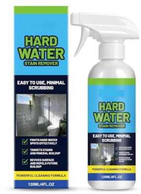 Dissolvant de tartre d'eau for pare-brise, 120 ml, for l'entretien quotidien, le nettoyage et une finition étincelante(2pcs)