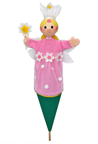 MUBRNO 11087D Fee - Blume 3 in 1 Tütenkasper, Mehrfarbig
