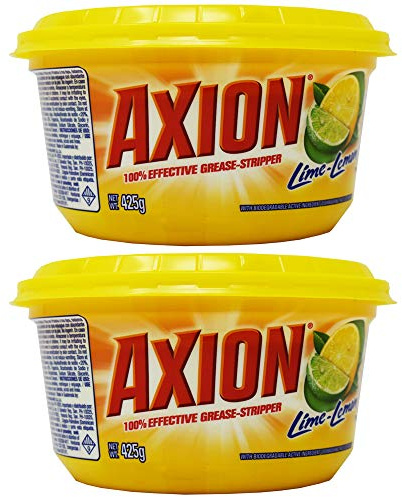Axion El Verdadero Arrancagrasa Lima-Limon 850G Total Axion con esclusiva Dcache Spounge