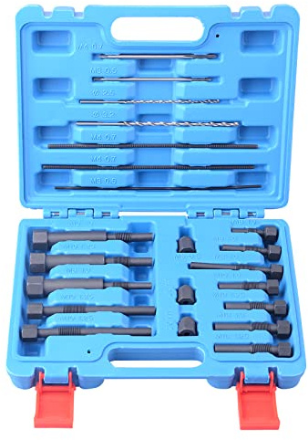 DAYUAN Glow Plug Electrode Removal Tool Kit for M8x1.0 M10x1.0 M10x1.25 Glow Plug