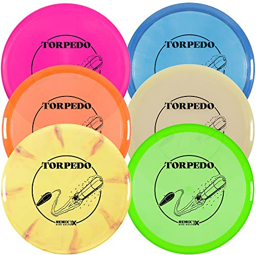 Remix Torpedo Disc Golf Mitteltöner Sport Kunststoff 6 Stück Variety Pack