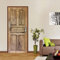 Autocollant de porte 3D 85x215cm(33.46 inches * 84.64 inches)Portes en bois 3D porte autocollants Mural autocollant mural auto-adhésif Art toile affiche impression vinyle maison décalcomanie déco Art