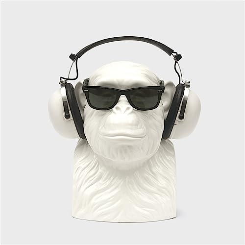 Suck UK | Chimp Head Tidy | Jewellery Organiser & Trinket Tray | Desk Accessories & Home Office Accessories | Key Bowl & Hallway Decor | Desk Accessory for Men | Jewellery Holder & Glasses Holder
