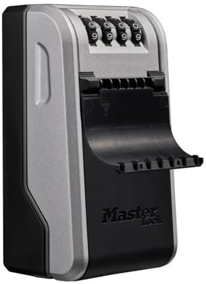 Master Lock 5481EURD Key Safe with New Innovative Design, Large Capacity, High Security