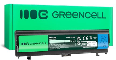 Green Cell Laptop Akku für Lenovo ThinkPad L560 L570 00NY486 00NY487 00NY488 00NY489 (4400mAh 10.8V Schwarz)