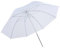 Andoer Paraguas Reflector de luz para fotografía de 50cm/20 Pulgadas, Paraguas Blanco Suave para Estudio, iluminación para fotografía, Accesorio difusor de Paraguas