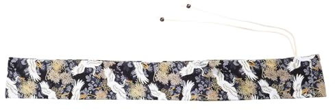 Hoement Schlichte Schutztasche aus Baumwollstoff für Klarinette und Querflöte Tragbar und Verstellbar zum Schutz der Musikinstrumente bei Outdoor und Veranstaltungsgebrauch
