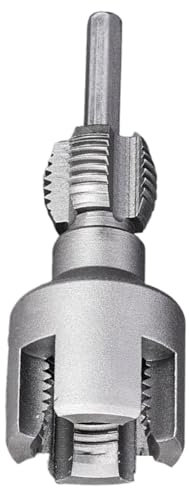 Fenayuu Rimuovi viti per tubo 'acqua, aprifiletto per tubo 'acqua in PVC, strumento manuale per installazioni sanitarie, trapano elettrico, accessori sanitari per forniture da officina