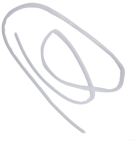 BlesConi Tira de cristal de repuesto para mampara de ducha para vidrio de 8 a 10 mm, goma de 3 metros para puerta curva y vertical (10 mm de altura)