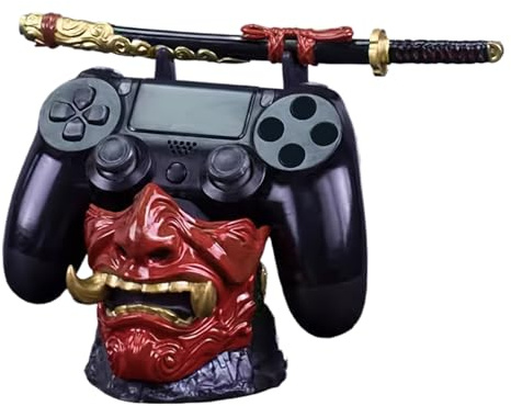 Video Game Controller Holder, Headphone Stand and Home Station for Gaming Controllers, Gamer Accessories, Decor, Gift Idea for Bedroom, Bedroom, Living Room and Bur
