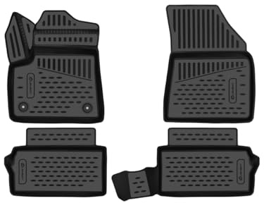 Element Juego de Alfombrillas de Goma 3D aptas para Fiat Grande Panda | Año de construcción 2025 -> | Eléctricas | 100% a Medida Auto Alfombrillas de Goma