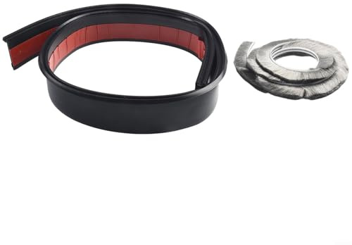 Striscia di tenuta inferiore della porta, 100 cm, in TPE a doppia faccia per la difesa degli insetti, isolante, blocca spifferi, antivento, protezione antipolvere, adatta per porte a battente per