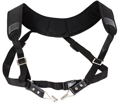 Ortola Acolchada Djembe - Timba Ref. 742 - Schwarz - Nylon - Klassisch mit Polsterung - Karabiner - Djembe Drum Strap - Strap - Körperriemen