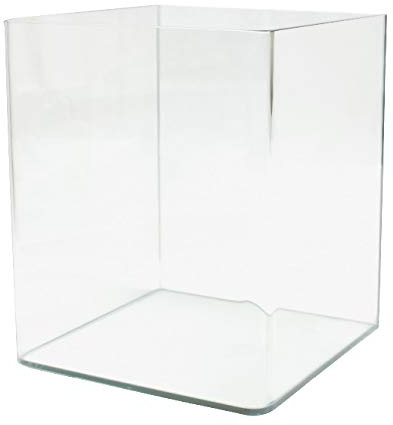 Amtra Nanotank 60 - Réservoir d'Aquarium 60 L - Boîtier en Verre Extra Clair 38 x 38 x 43 cm - Réservoir pour Poissons Rouges Ou comme Réservoir des Tortues pour Tortues d'eau avec Tapis Absorbant