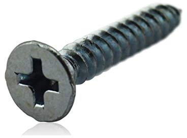 Cement fiberboard Thick Screws, Calcium Silicate Board Connection Wood keel Ceiling self-Tapping Wood Screws-3.9 * 42【400 Tablets】