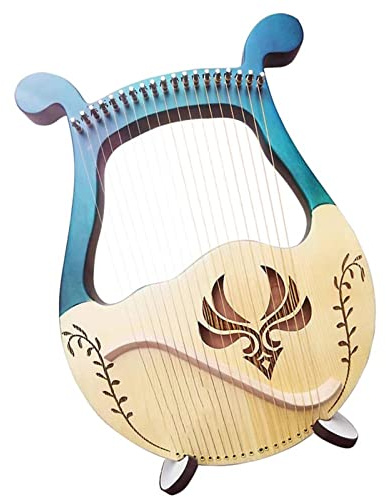 Lyra-Harfe, 16-saitige Harfe, 19-saitige Harfe, 24-saitige Harfe, tragbares Lyra-Instrument, Lyra? Harfe für Anfänger