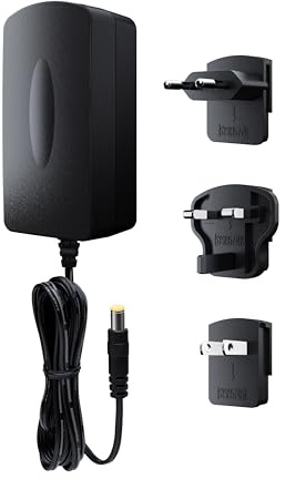 Noctua NV-PS1, 24W 115/230V AC auf 12V DC Schaltnetzteil zur Stromversorgung von 12V PC-Lüftern (Schwarz)