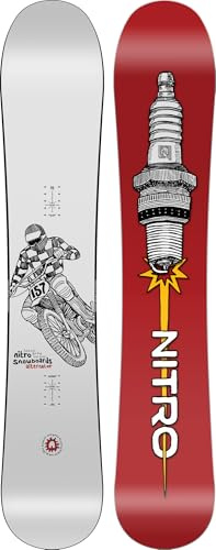 Nitro Snowboards Herren ALTERNATOR & ALTERNATOR X Volcom Board´25, Allmountainboard, Directional, True Camber, All-Terrain, Mid-Wide bis Wide, je nach Länge