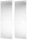 2 placas plateadas para puerta, placas de acero inoxidable para puerta de madera, metal, interior/exterior, antiarañazos, para protección