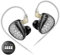 KINBOOFI KZ ZA12 - Cuffie intrauricolari ibride 2DD e 4BA, con interruttore di sintonizzazione a 4 passi, auricolari IEM con bassi potenti, isolamento acustico, auricolari cablati per professionisti