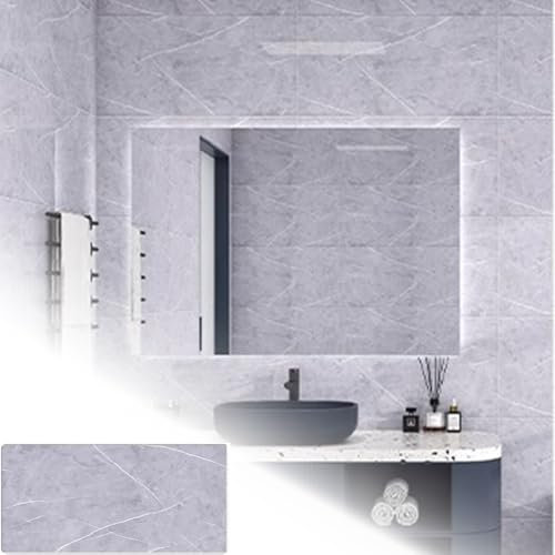 Dalle de plafond Revêtement Mural Imperméable Pour Salle De Bain (30 X 60 Cm), Carrelage Adhésif Pour Caravane/camping-car, Dalles De Plafond En Polystyrène Autocollantes(95 pcs)