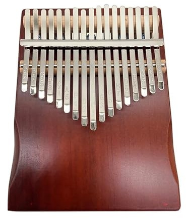 Anfänger-Kalimba Tragbares Kalimba Piano aus Holz für Anfänger einfaches 17-Noten-Daumenklavier Heilmusik Tasteninstrument(2)