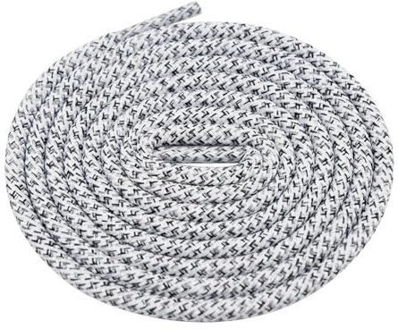JFNKLFG Spetsskotillbehör, 2 par, 5 mm, vandring, campingstövlar, sportskor, snörning, dubbel färg, rund varierad för vandringsarbetsstövlar, Flerfärgad, 180 cm