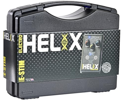 E-Stim Box Helix High End Elektrostimulationsgerät für Männer & Frauen Reizstromgerät klein und leistungsstark mit insgesamt 5 Programm-Modi