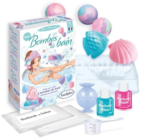 Sentosphère 1431 Badekugeln Mini Badebomben, bunt