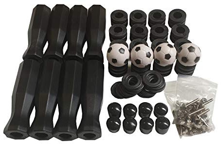 Charlsten Kickertisch Ersatzteil Zubehör Set für 16 mm Stangen