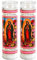 Velas de oración – Señora de Guadalupe (2 piezas) ideal para vigilias y oraciones del santuario – Juego de velas de vidrio sin perfume – Velas en tarro – Devocional espiritual religiosa iglesia