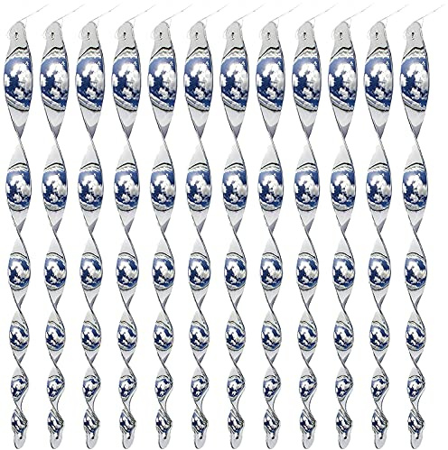 Abwehr von Vögeln,12er Set Vogelschreck Reflektierendes Vogelabwehr,Vogel abwehr Garten Dekoration,Vogelabwehr Reflektierende,Vogel Abschreckung,Reflektierende Vogelschreck,Vögel vertreiben
