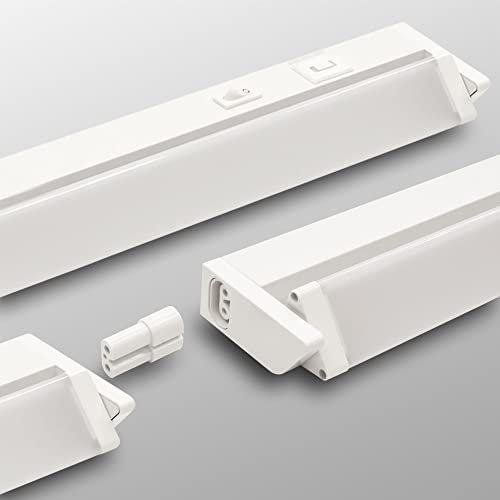 max K O M F O R T LED Unterbauleuchte schwenkbar CCT 4,5W Küchenlampe mit Schalter Farbwechsel warmweiß neutralweiß kaltweiß 36cm SERA-S