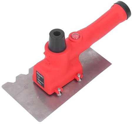 Fockety Elektrische Betonkelle, 12000r/min Handheld Gips Mörtel Zement Spachtel Kelle Vibrationsmaschine mit 2pcs 3.7V 2000mAh Batterien, tragbare Wand Glättung Poliermaschine