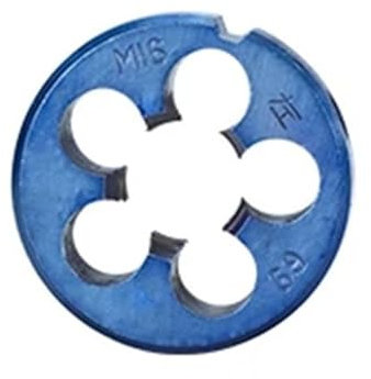 NURII 2 Stück metrische Gewindeschneideisen, Linke Gewindeschneideisen, Schraubenschneideisen, for Metallbearbeitungs-Gewindewerkzeuge M3 M8 M10 M12 M14 M16 M18 (Size : M16x1.5)