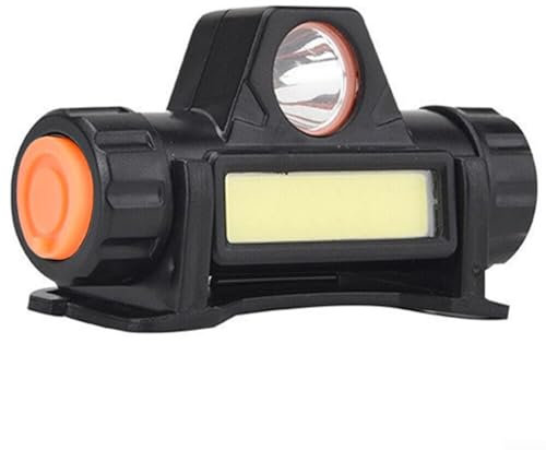 Automatic Dimming Welding Helmet Headlights, Welding Helmet with Headlight USB Charging Dual-Purpose Light for Welding Hiking Fishing