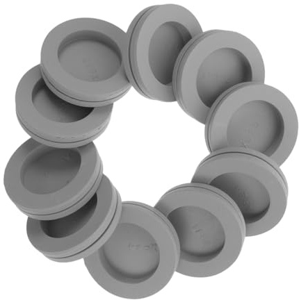 NUOBESTY 10pcs Air Conditioning Drain Plug Replacement Soft Rubber Hose Plug for Ac Unit Drainage Stopper and Washing Machine Rubber Hole