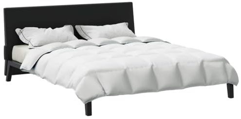 vidaXL Coperta Pieghettata per Primavera e Autunno - Coperta Leggera da Letto in Cotone e Piuma, Copripiumino di Lusso