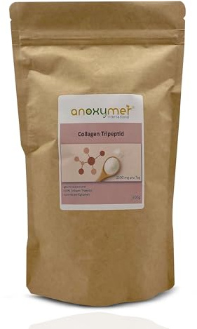 Collagen Hydrolysat - Tripeptid - 300g - Gute Löslichkeit - geschmacksneutral - ohne Zusätze - vom Rind - hohe Bioverfügbarkeit - nur 2,5g pro Tag (1 Teelöffel)