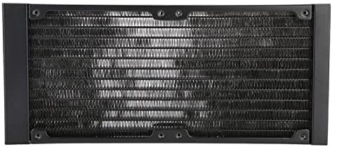 KIMISS Sistemas de Refrigeración Líquida de 12 Tubos con Intercambiador de Calor de PC alto: Solución Eficiente de Refrigeración por Agua de 360 ​​mm (240 mm)